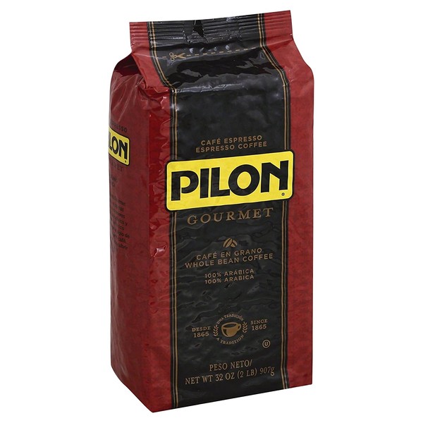 Pilon Whole Bean Restaurant Blend Espresso Coffee, 32 Ounce (Pack