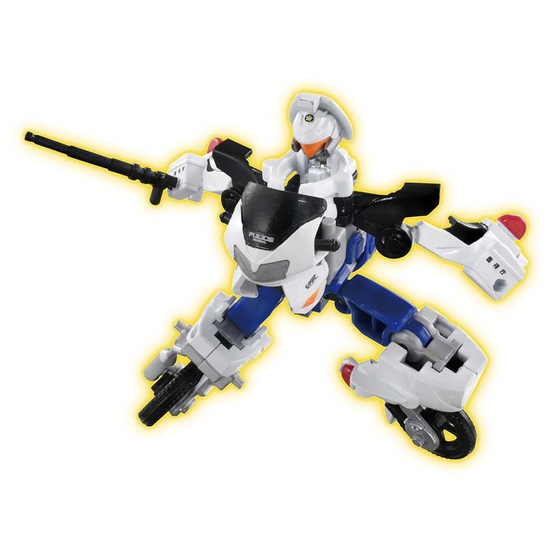 Takara Tomy JB06 Police Braver Honda VFR White Bai