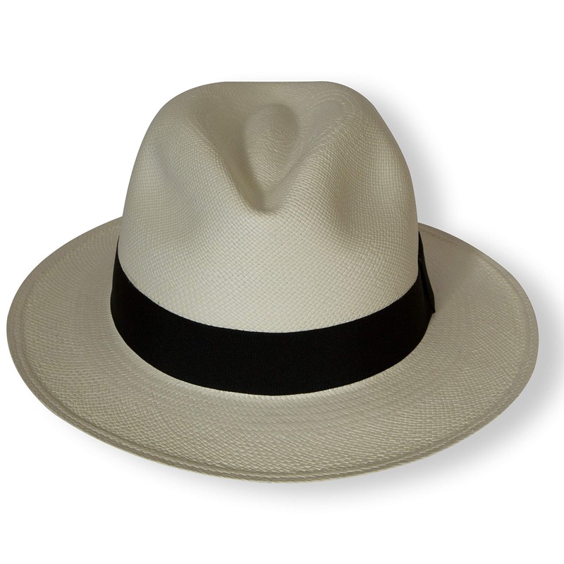 Tumia LAC Panama Hat - Rollable - Cream with Black