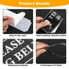 Molain 2PCS Please Ring Bell Sign, Self-Adhesive Ring Doorbell Sign