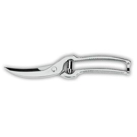 Giesser Messer Stainless Steel Poultry Shears - Serrated Cutting, Non-Slip, Buffer Suspension