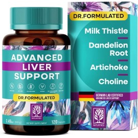 NATURTREU High-Potency Vegan Liver Cleanse Detox & Repair (120 Days Supply) .Exp-05/2026