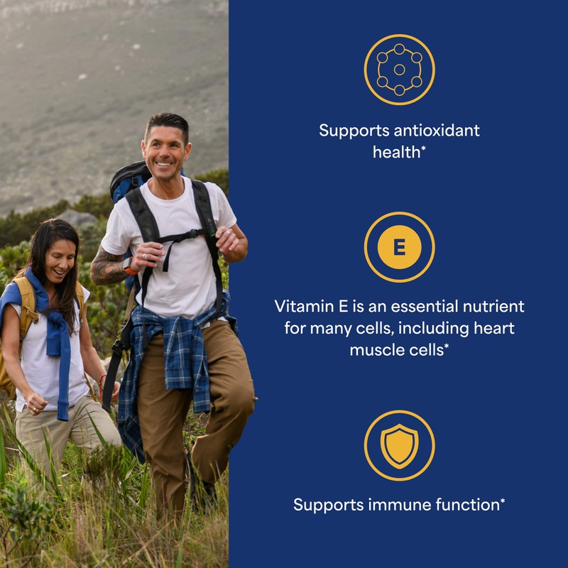 Puritan's Pride Vitamin E-450mg (10,000IU), Vitamin Supplement for Immune System