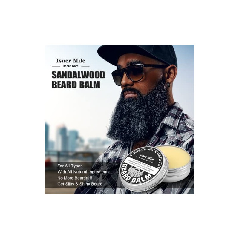 XIKEZAN - Kit para Crecimiento y Cuidado de Barba: Aceite,