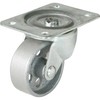 Shepherd Hardware 9782 4-Inch Cast Iron Swivel Plate Caster, 500-lb