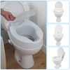 Toilet Seat Raiser with Lid, Attachable Toilet Riser, from 2