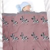 DovFanny Baby Blanket 100% Cotton Knitted Soft Blanket for Newbron