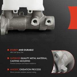 A-Premium Brake Master Cylinder with Reservoir and Sensor Compatible with Ford Vehicles - F-150 F150 2014