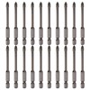 HARFINGTON 20pcs Titanium Masonry Drill Bit, 5mm Concrete Drill Bits