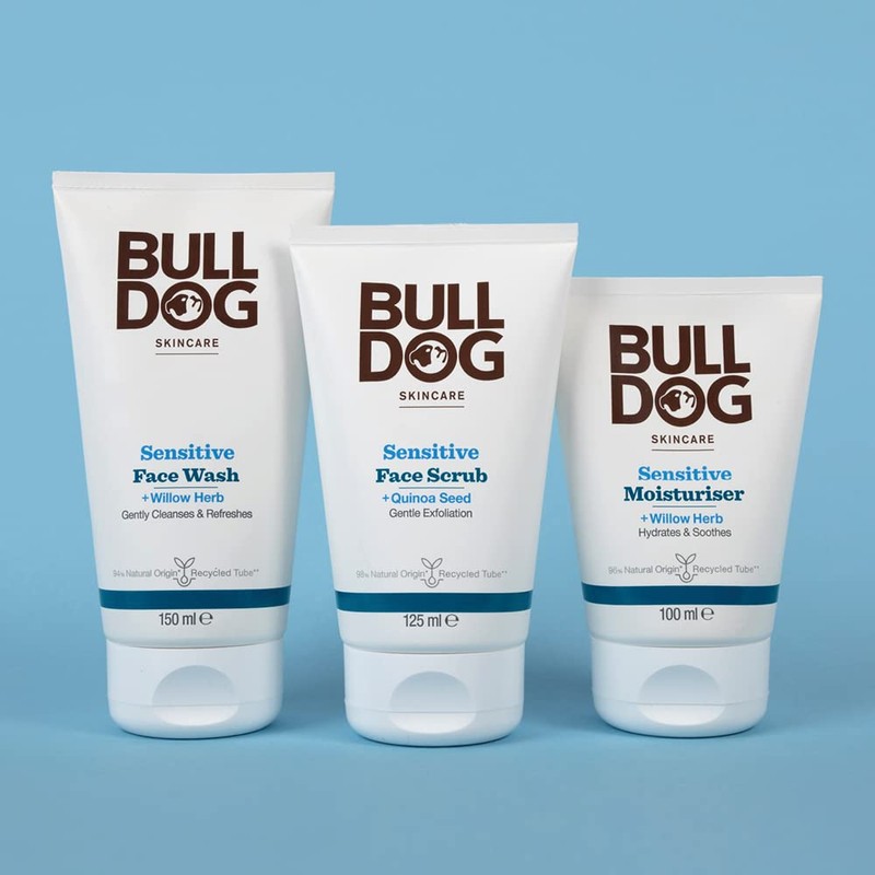 Bulldog Sensitive Moisturiser for Men, 100ml, (Pack of 1)