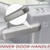 1 Pcs Interior Inner Door Handle Cover Trim | Compatible