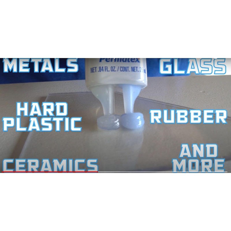 Permatex 84101 PermaPoxy 5 Minute General Purpose Epoxy, 0.84 oz,(Package