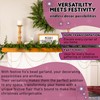 Bead Garland Luxury Christmas Tree Decoration SNOWFLAKE White,Rose Gold,Pearl (8m