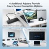 ORIVISION Phone/Tablet Wireless Mirroring-HDMI Transmitter and Receiver 328FT/100M, 5.8G/2.4G Display