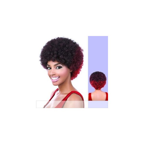 Motown Tress (Afro) - Heat Resistant Fiber Full Wig in 613