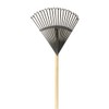 Yard Butler LT-20 Metal Rake - Small Rake that's Gentle