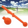 Mini Rubber Metal Golf Swing Training Grip Trainer Pole Bar