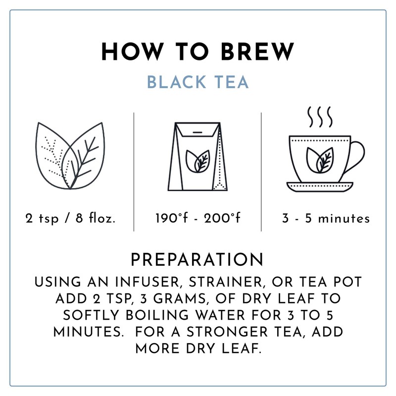 Simple Loose Leaf Blue Lady Grey Tea - Premium Loose