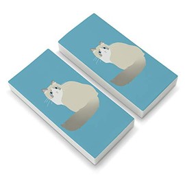 Ragdoll Cat Eraser Set of 2