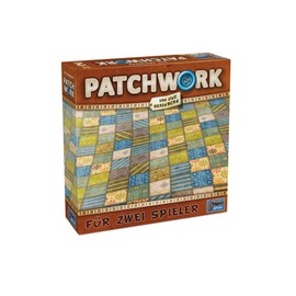 Lookout Games 22160075 Patchwork, 2-Player Game by Uwe Rosenberg, Patchwork