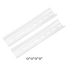 sourcing map DIN Rail 6" x 1.4" x 0.3" Slotted