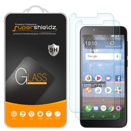 (2 Pack) Supershieldz Designed for TCL LX (A502DL) Tempered Glass Screen Protector, Anti Scratch, Bubble Free