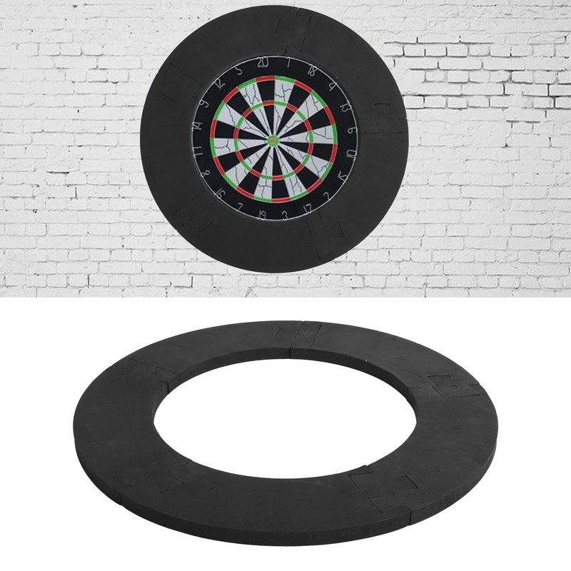 5PCS Dartboard Surround Ring Splicing Dart Board Wall Protection Ring