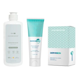 Kit Para Psoriasis Dermabon: 1jabon 1crema 1protector Solar