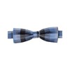 Venti Men's Textured Bow Tie Patterned Fashionable Check Pattern, Rich