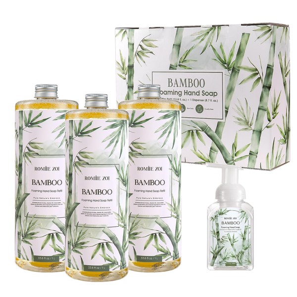 ROMIIE ZOI Foaming Hand Soap Refill Gift Set – 3