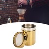 Powder Shaker Stainless Steel Rust Resistance Gold Fine Mesh Powder
