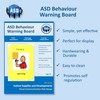 Visual Behaviour Warning Board – Traffic light Behaviour Symbol Card