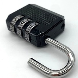 Medium Black 3-Digit Dial Combination Lock Dial Combination Lock 2ea