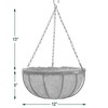 Arcadia Garden Products Coconut Basket Hanging Garden Tree