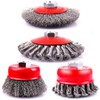 LSTOPGO 4 Pack 3 & 4 Inch Twisted Knotted &
