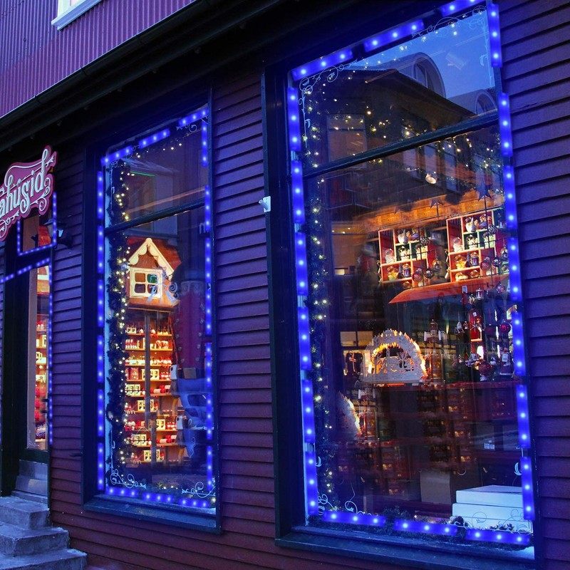 EAGWELL 20 Ft Storefront 40 Pieces RGB 5050 LED Light