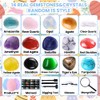DIYDEC 3 Pack Easter Egg Dig Kit Real Gemstones Excavation