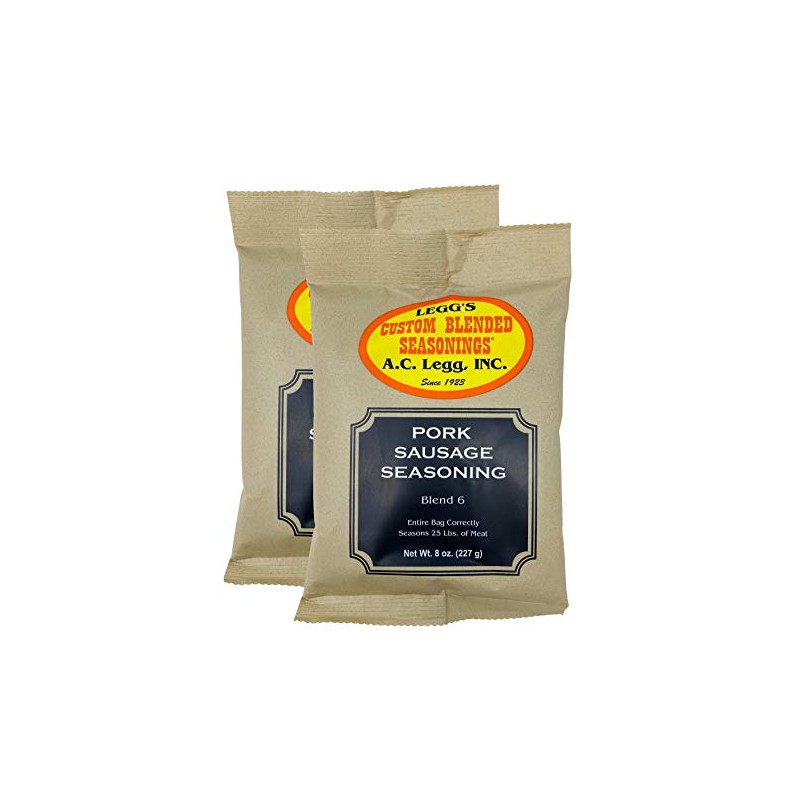 A.C. Legg Old Plantation Seasonings - Pork Sausage Seasoning Blend