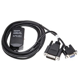 vhbw Serial Adapter Programming Cable RS-232 Compatible with Computers and Peripherals Siemens Simatic S5 90U CPU 90 300 cm Black