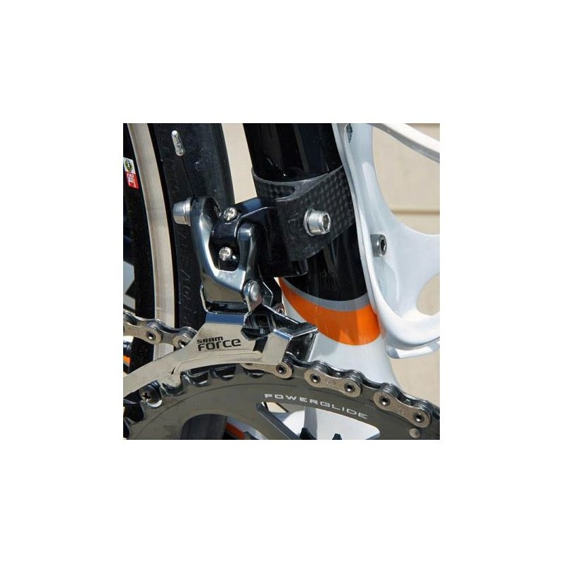 OMNI Racer Worlds Lightest Full Carbon Derailleur Adapter Clamp (34.9mm