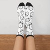 Men's Novelty Funny Alarm Clock Socks Crazy Socks Fashion Casual