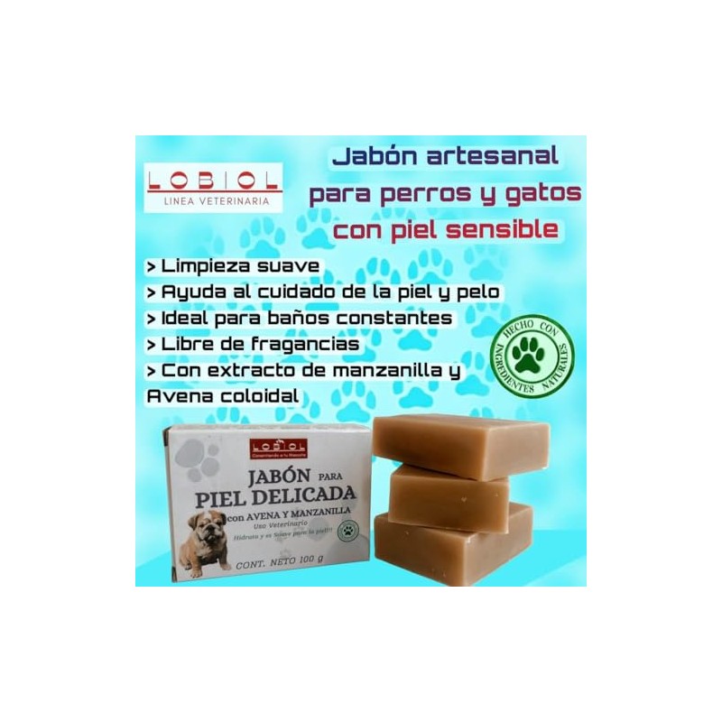 Lobiol JABÓN para Piel Delicada