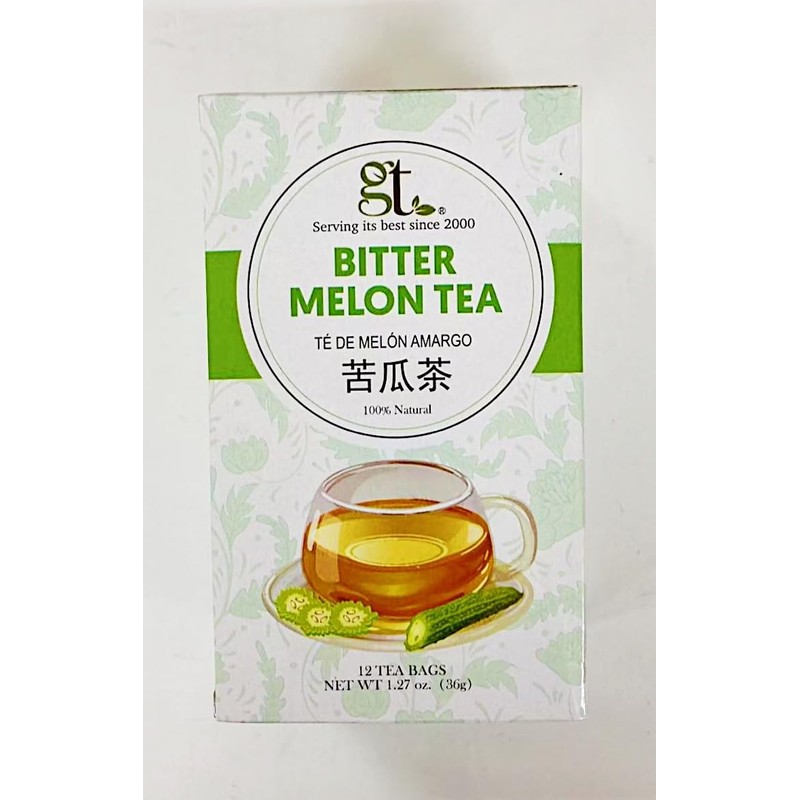 Bitter Melon Tea, 100% Natural, (12 Tea Bags, 1.27 oz)-2