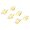20 Pieces Plastic Half Moon Washer M6 Half Moon Nut