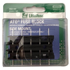 Littelfuse 350417BP ATO Fuse Block with 1/4' Quick Connect Terminal