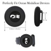[2 Pack] Princess Ocean Medallion Watch Adapters Holder for Carnival