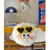 Wigo Mini Sunglasses, Monster Nuigurumi, Key Holder, Women's, white