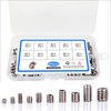 200Pcs Allen Head Socket Set-Screw - M3/M4/M5/M6/M8 304 Stainless Steel