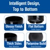 Carlisle FoodService Products 41203 Melamine Straight Sided Ramekin, 3-oz. Capacity,