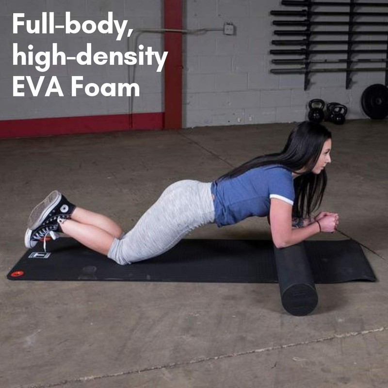Body-Solid Tools Premium Full Foam Roller, Black, 36 (BSTFRP36F)